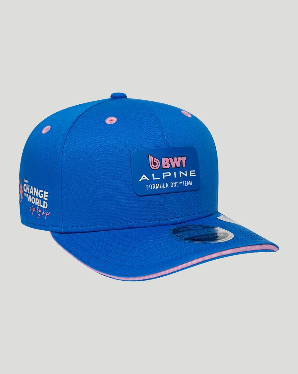 New Era Unisex BWT Alpine Formula One Team 9Seventy Stretch-Snap Cap - Sapphire