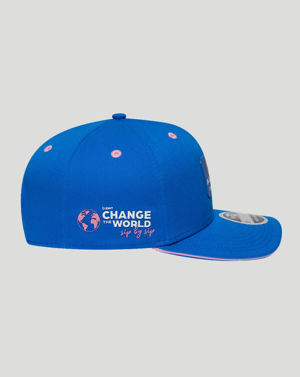 New Era Unisex BWT Alpine Formula One Team 9Seventy Stretch-Snap Cap - Sapphire