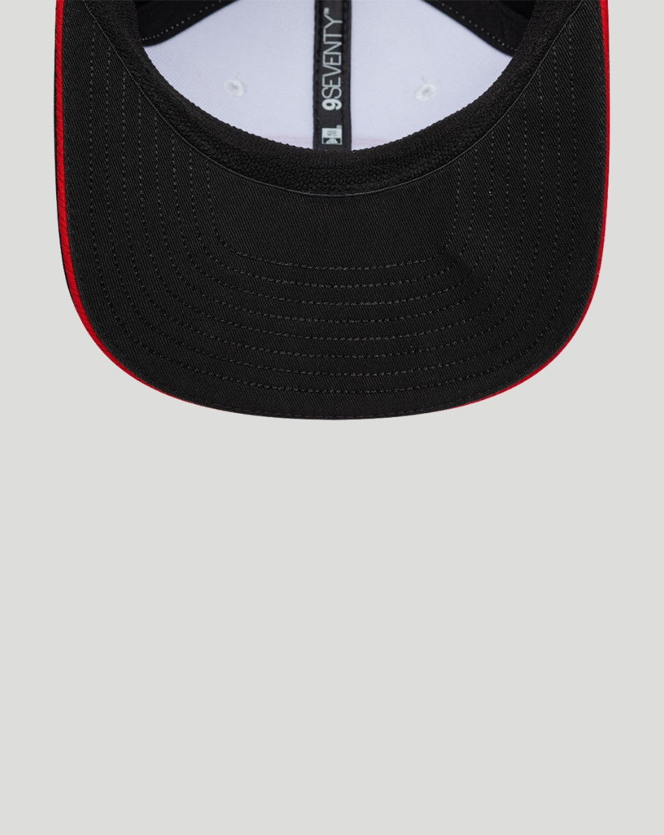 New Era x Offizielles Haas-Team Esteban Ocon 9Seventy Stretch-Snap-Cap – Schwarz - Schwarz