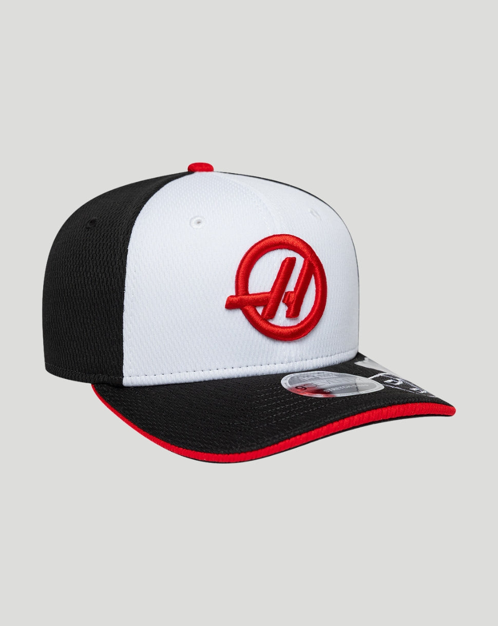 New Era x Official Haas Team Ollie Bearman 9Seventy Stretch-Snap Cap - Black - Black