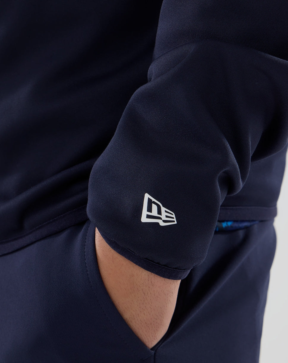 Sudadera con cremallera hasta la mitad del pecho de Williams Racing para hombre, F1 2026 - Azul marino - Azul marino