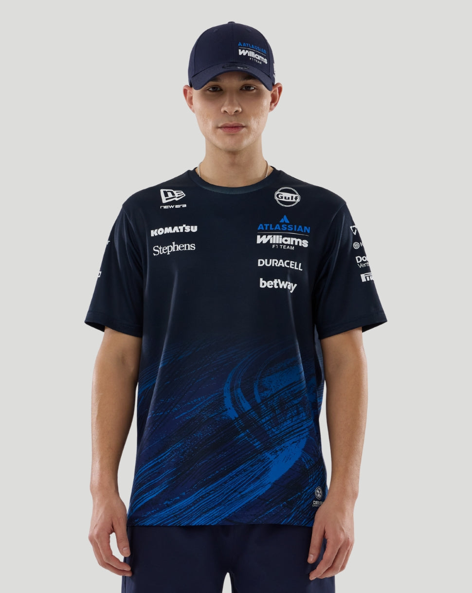Williams Racing 2026 F1 Men's Team T-Shirt  - Navy - Navy