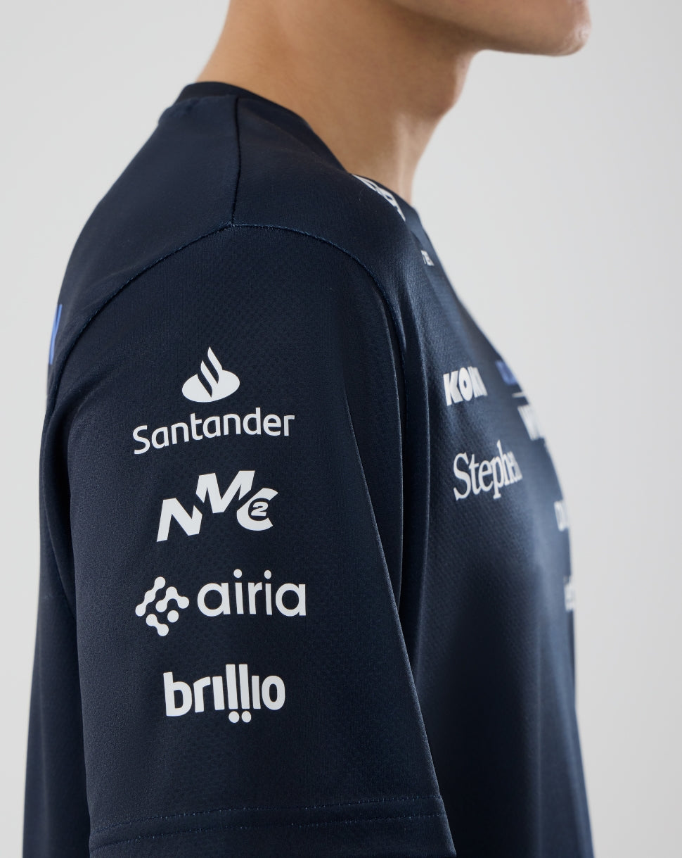Williams Racing 2026 F1 Men's Team T-Shirt  - Navy - Navy
