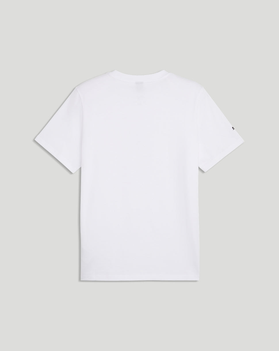 Scuderia Ferrari Heren Big Shield T-shirt – Wit - Wit
