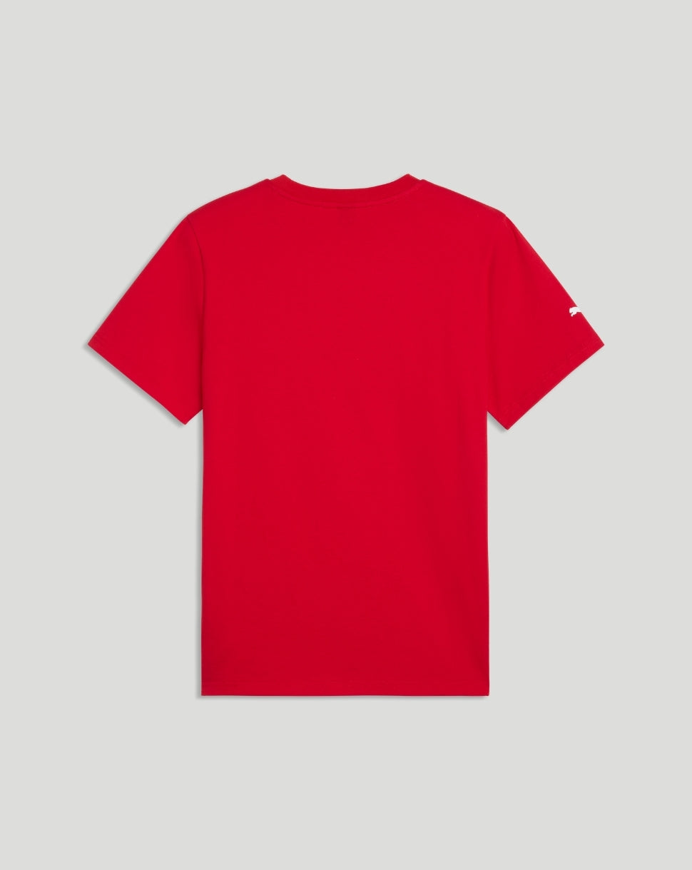 Scuderia Ferrari Herren Big Shield T-Shirt – Rosso Corsa - Rosso Corsa