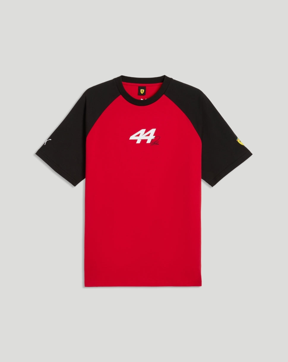 Camiseta Scuderia Ferrari Hombre Hamilton – Rosso Corsa - Rosso Corsa
