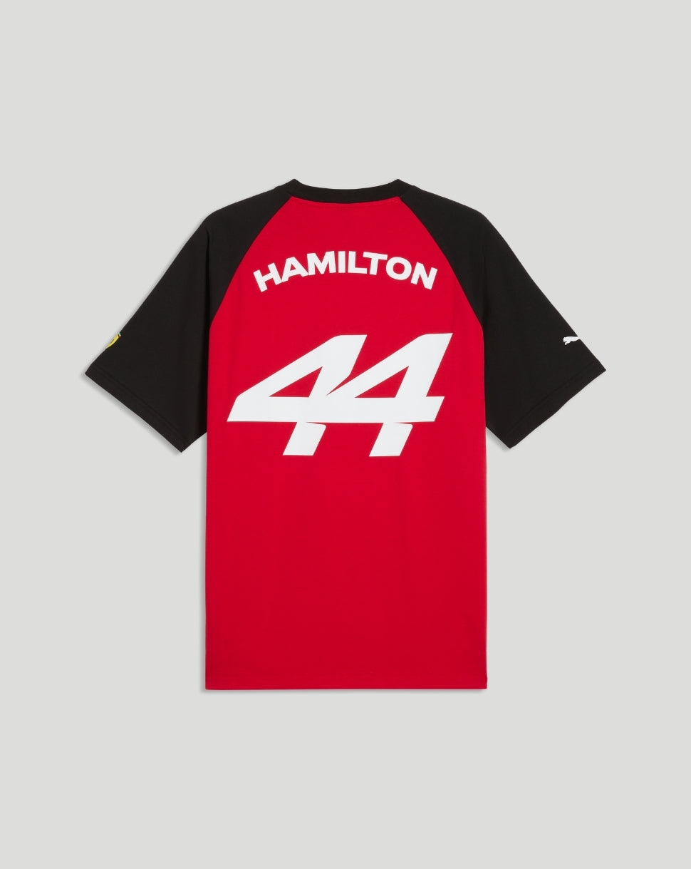 Camiseta Scuderia Ferrari Hombre Hamilton – Rosso Corsa - Rosso Corsa