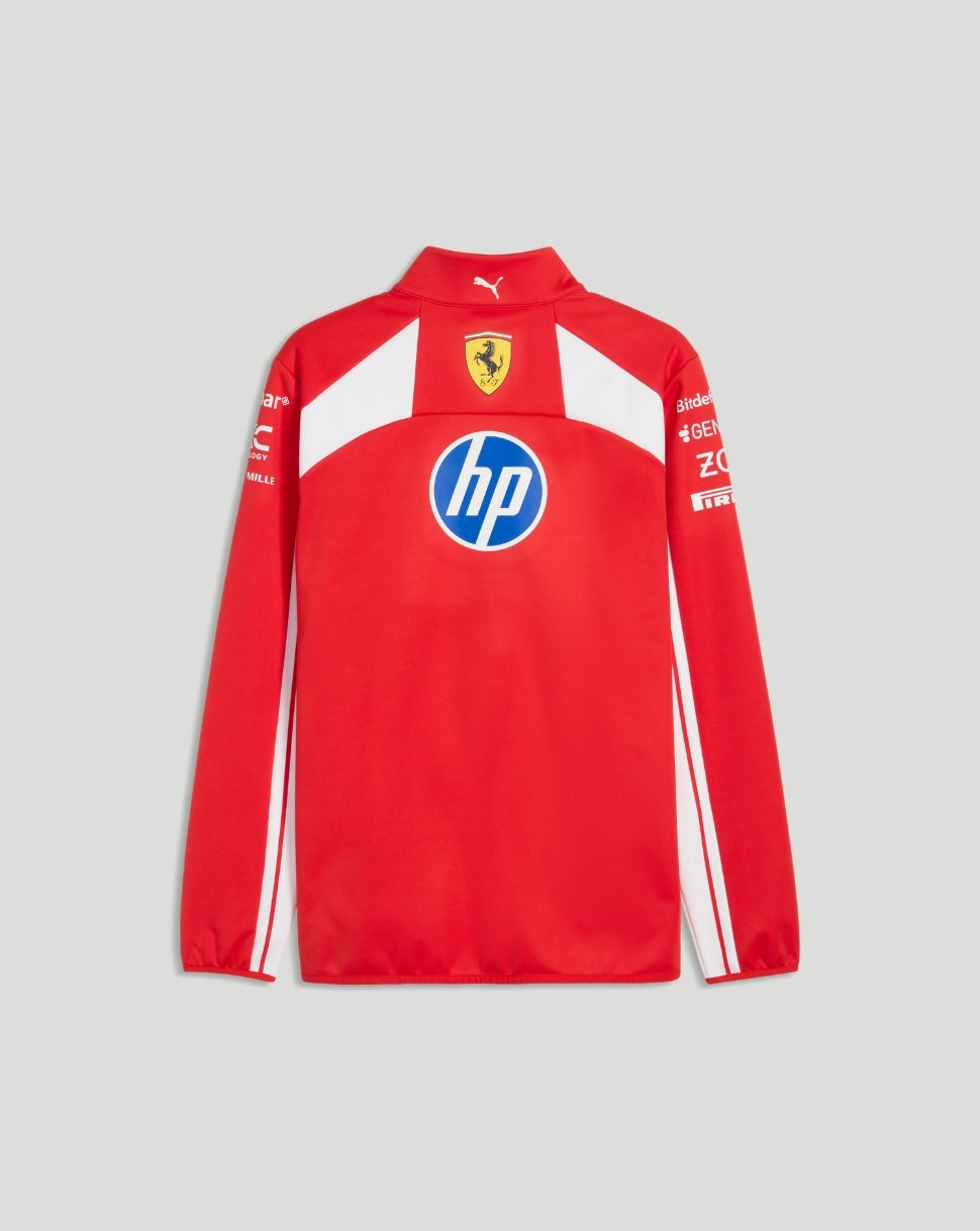 Scuderia Ferrari Heren Team Softshell Jas – Rood - Rood