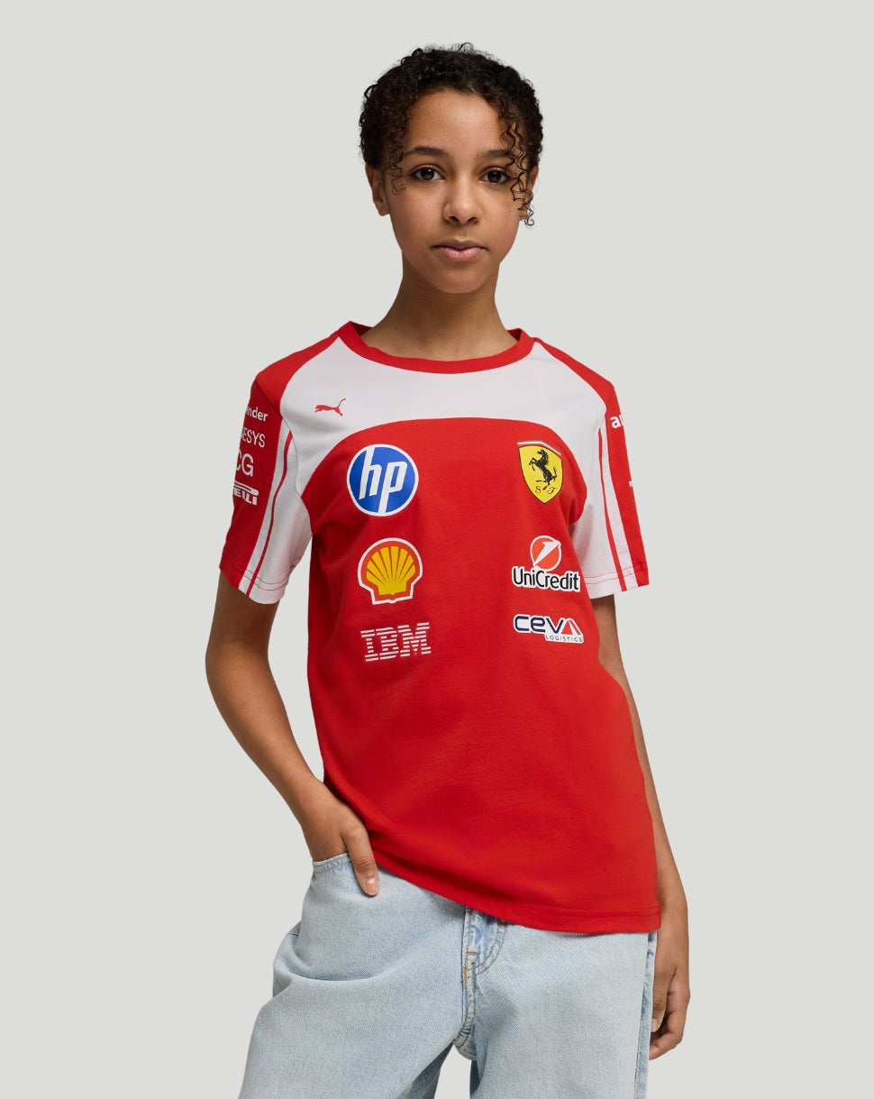 Scuderia Ferrari Junior Team T-shirt – Rood - Rood