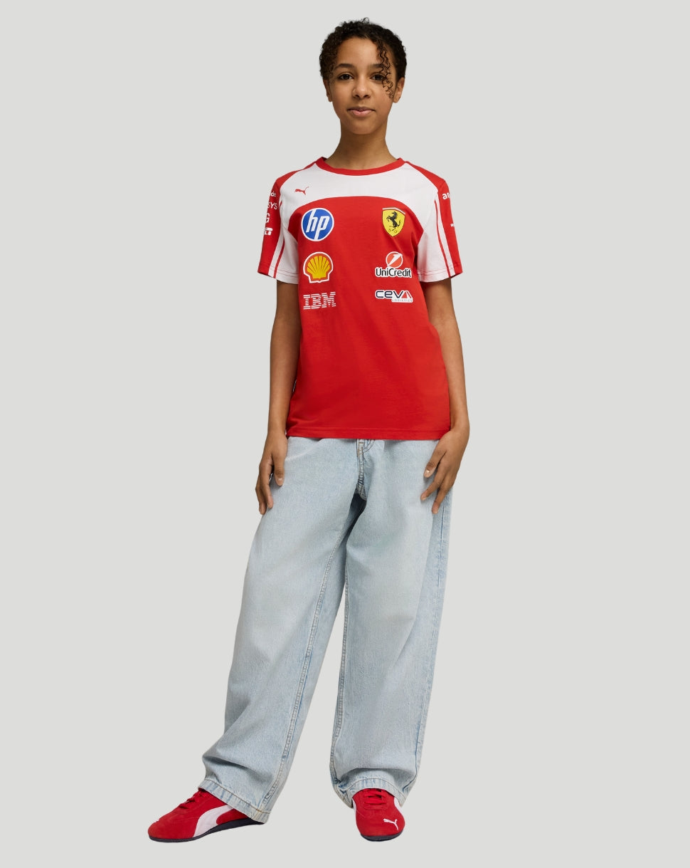 Scuderia Ferrari Junior Team T-shirt – Rood - Rood