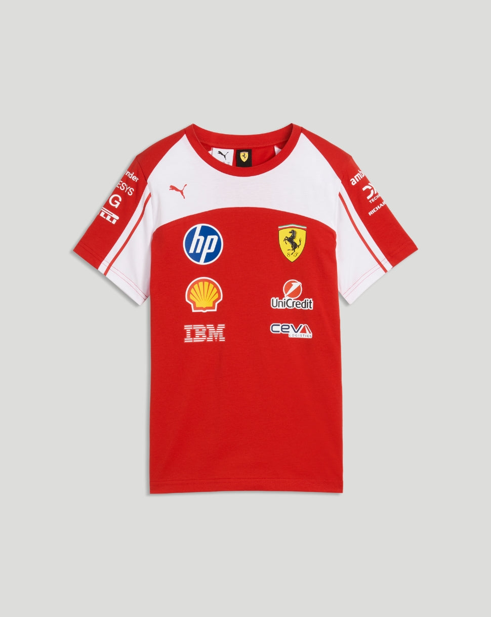 Scuderia Ferrari Junior Team T-shirt – Rood - Rood