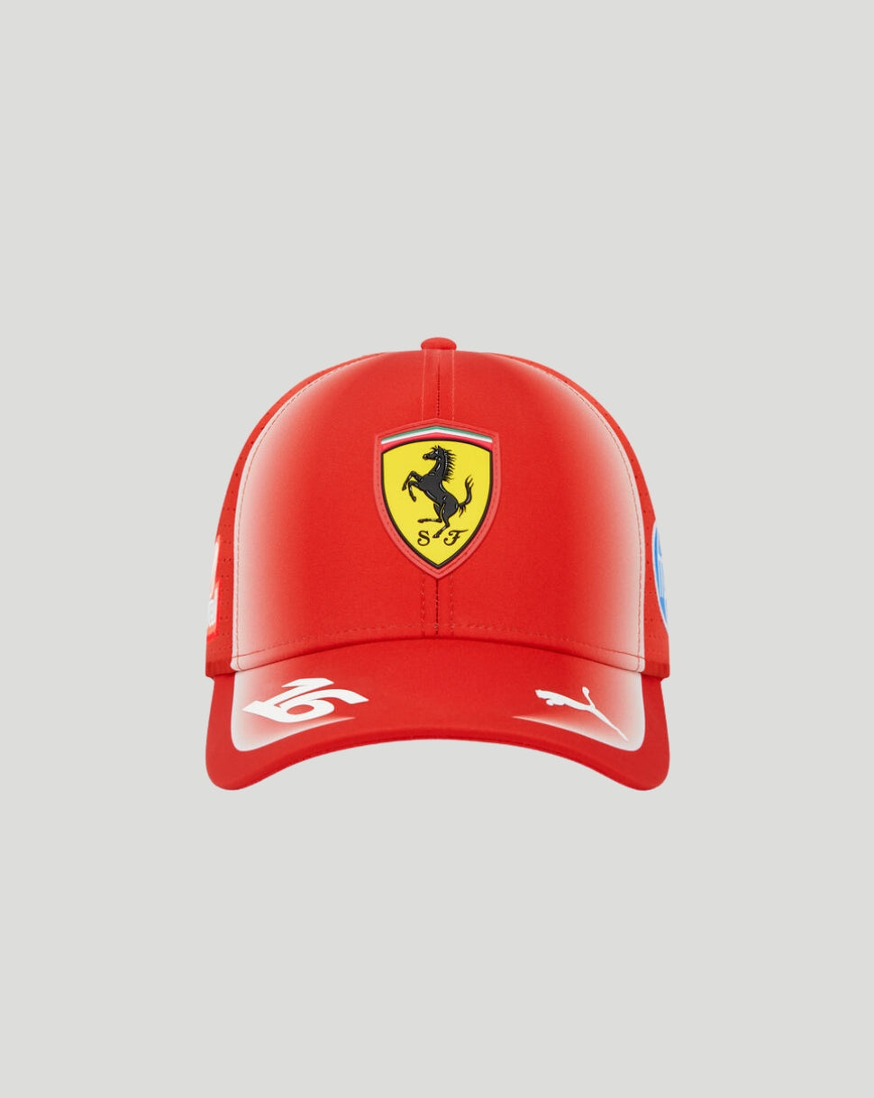 Scuderia Ferrari Junior Team Leclerc Cap – Rot - Rot