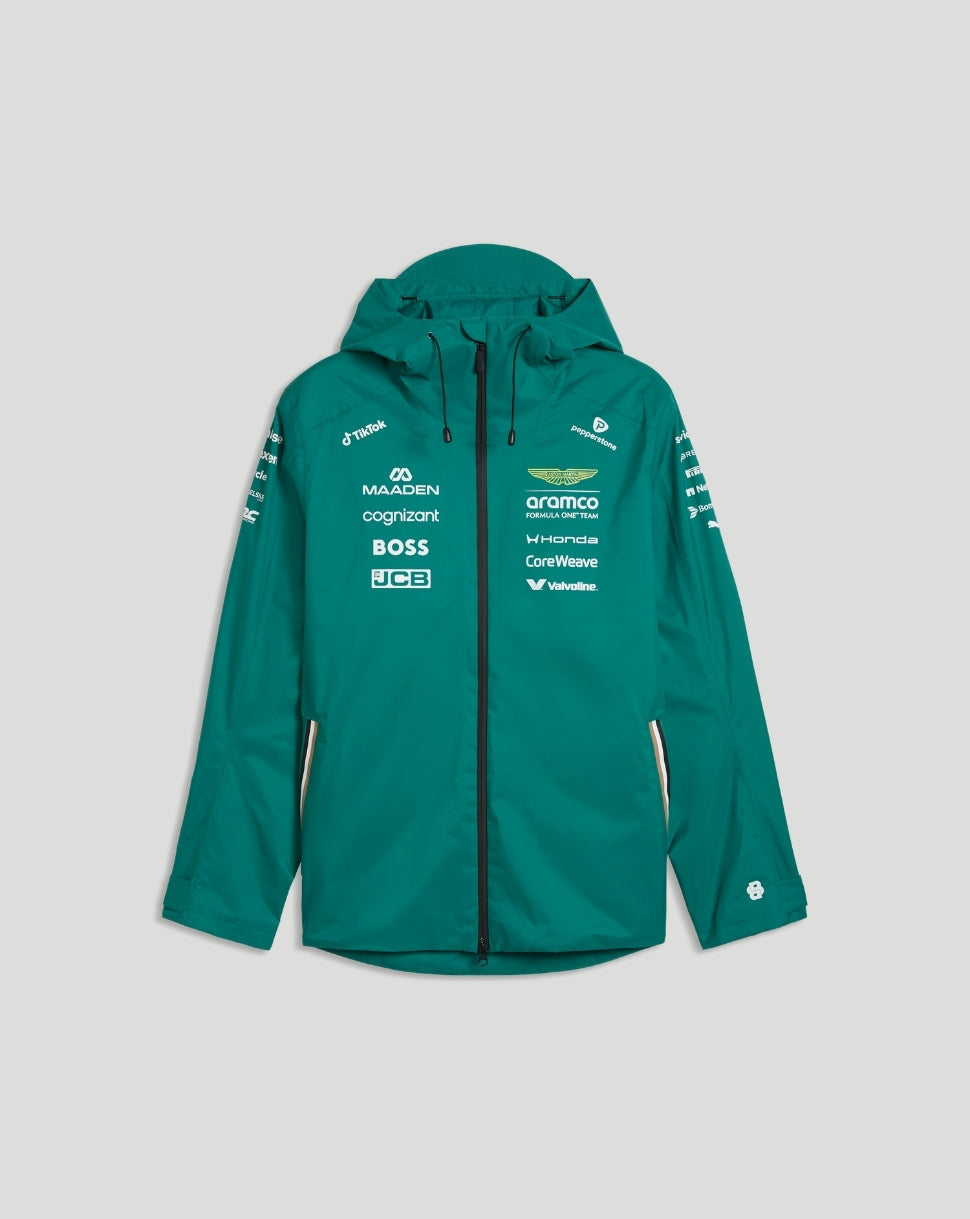Aston Martin F1 herenregenjas - Groen - Groen