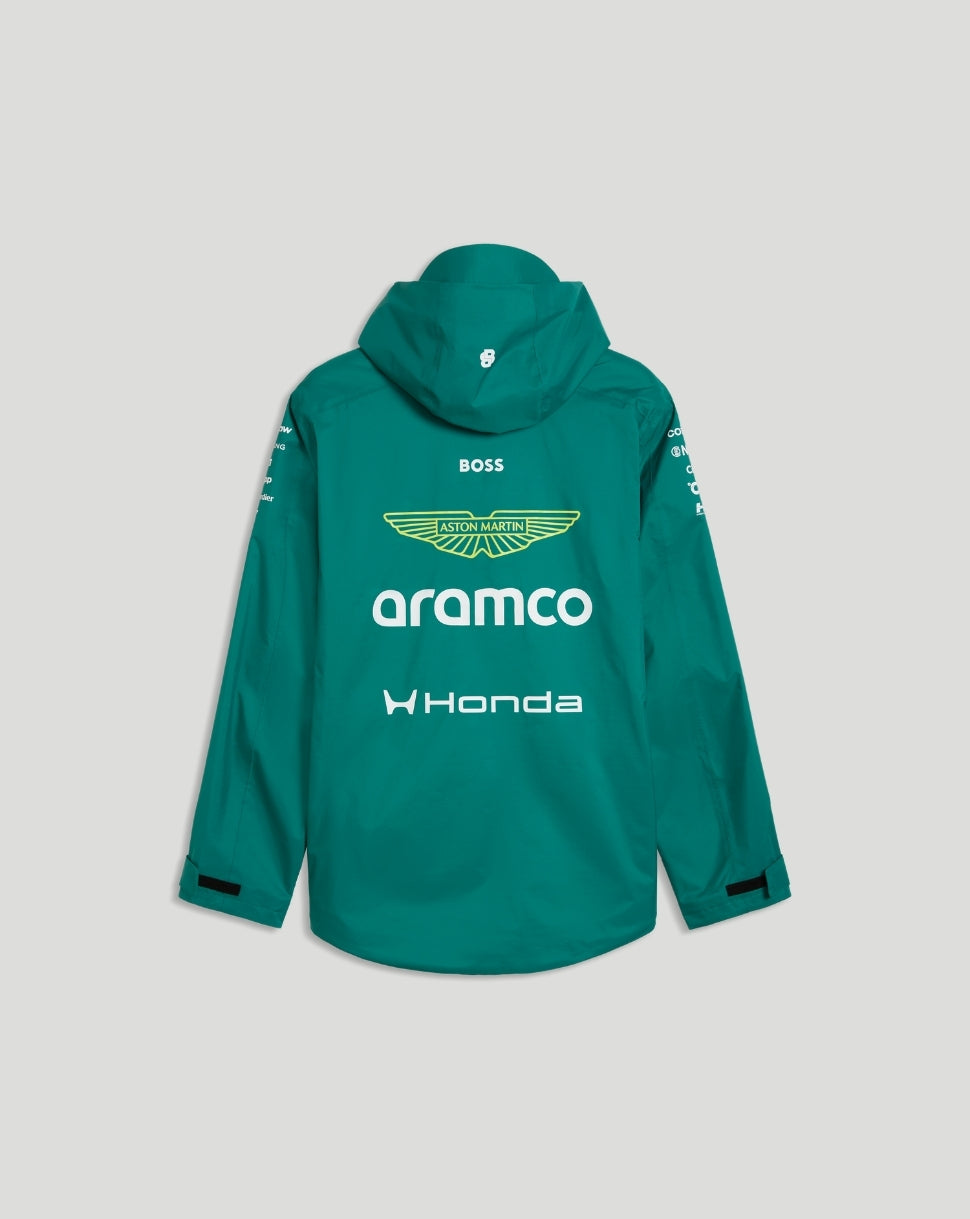 Aston Martin F1 herenregenjas - Groen - Groen