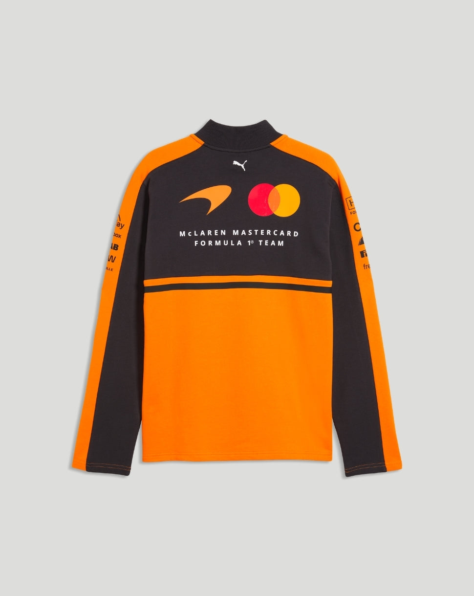 McLaren Sudadera con media cremallera para hombre - Papaya - Papaya