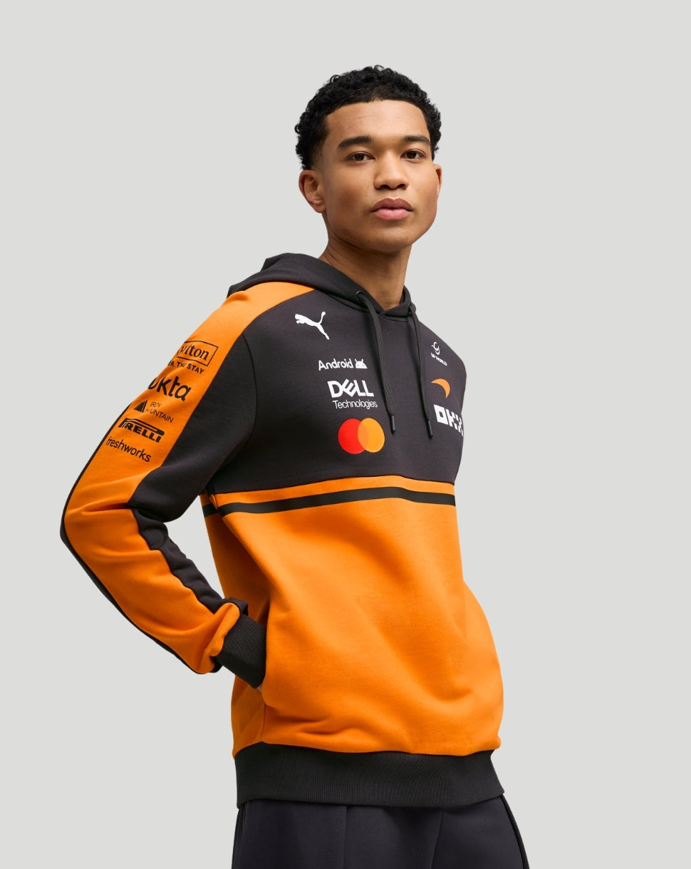 McLaren Men's Team Hoodie - Papaya - Papaya