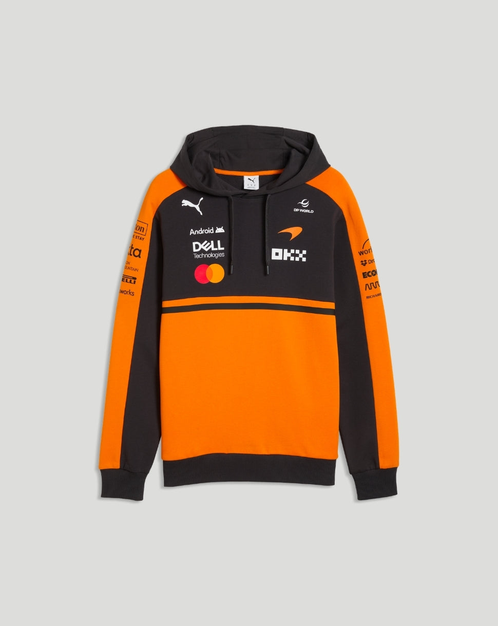 McLaren Men's Team Hoodie - Papaya - Papaya