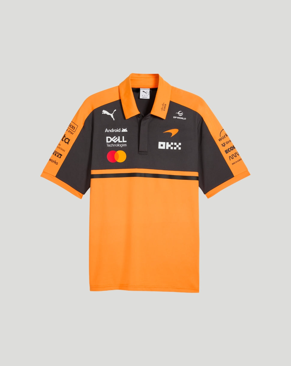 McLaren Men's Team Polo - Papaya - Papaya