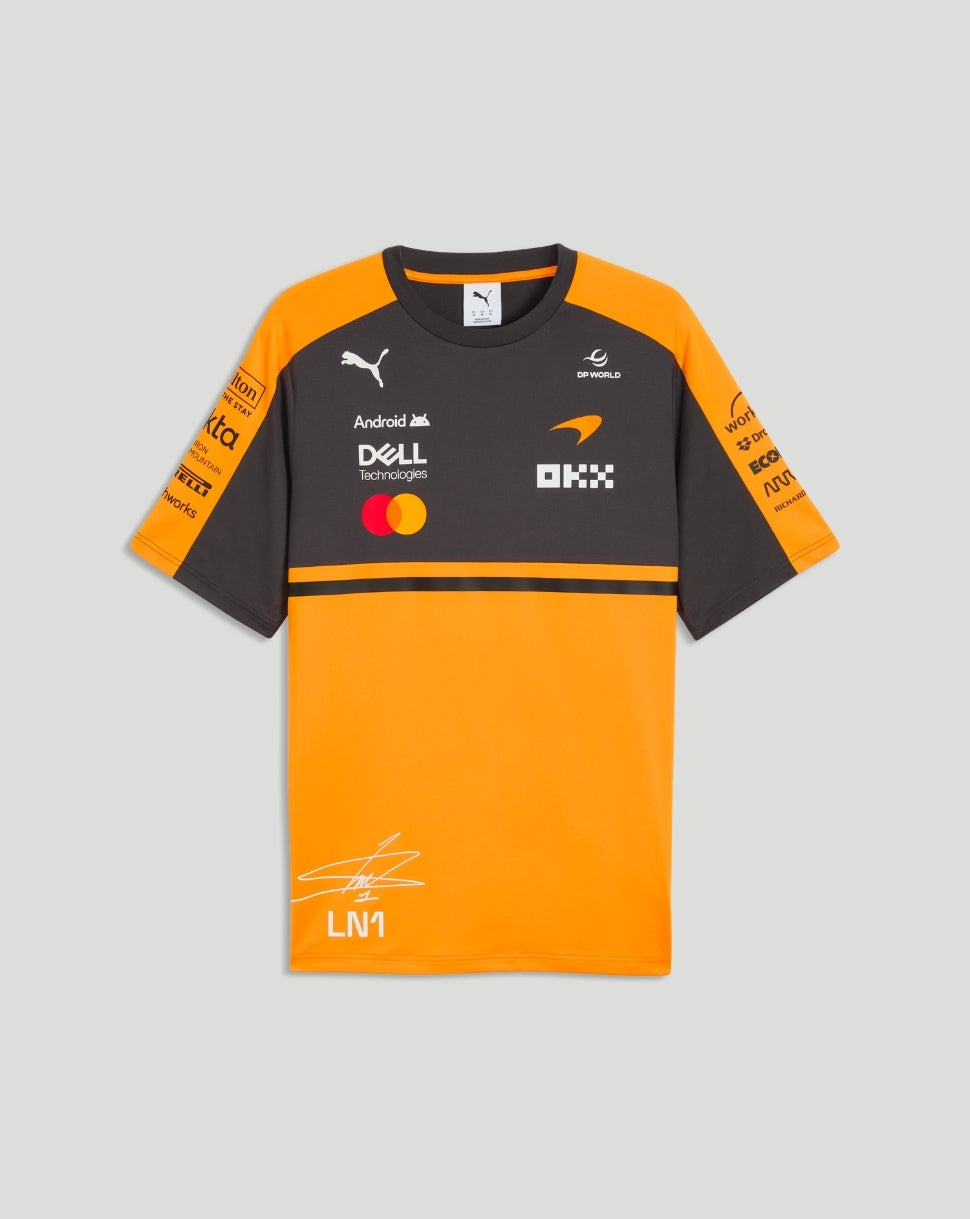McLaren Heren Team Norris T-shirt – Papaja - Papaya