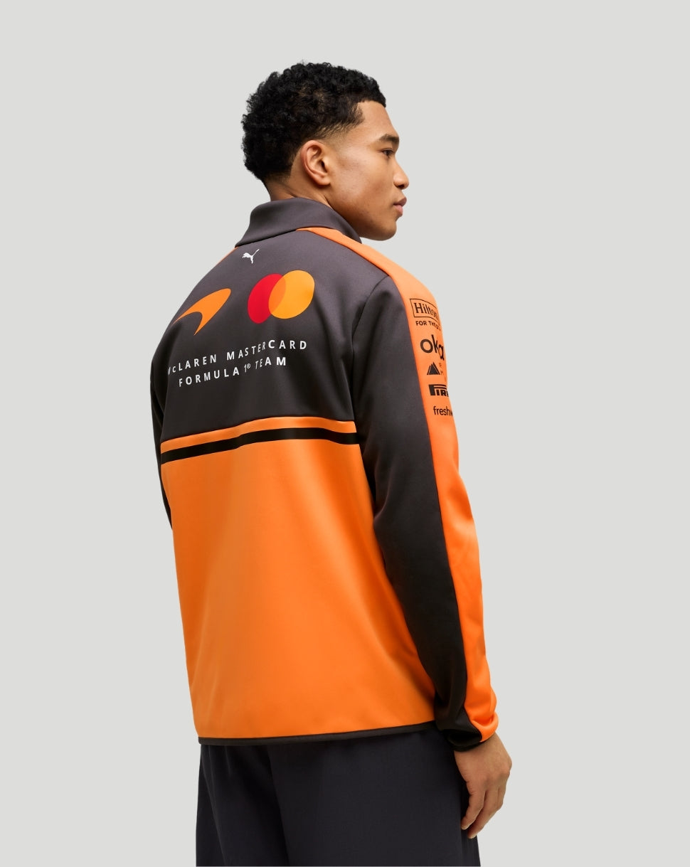 Chaqueta McLaren Hombre Team Softshell – Papaya - Papaya
