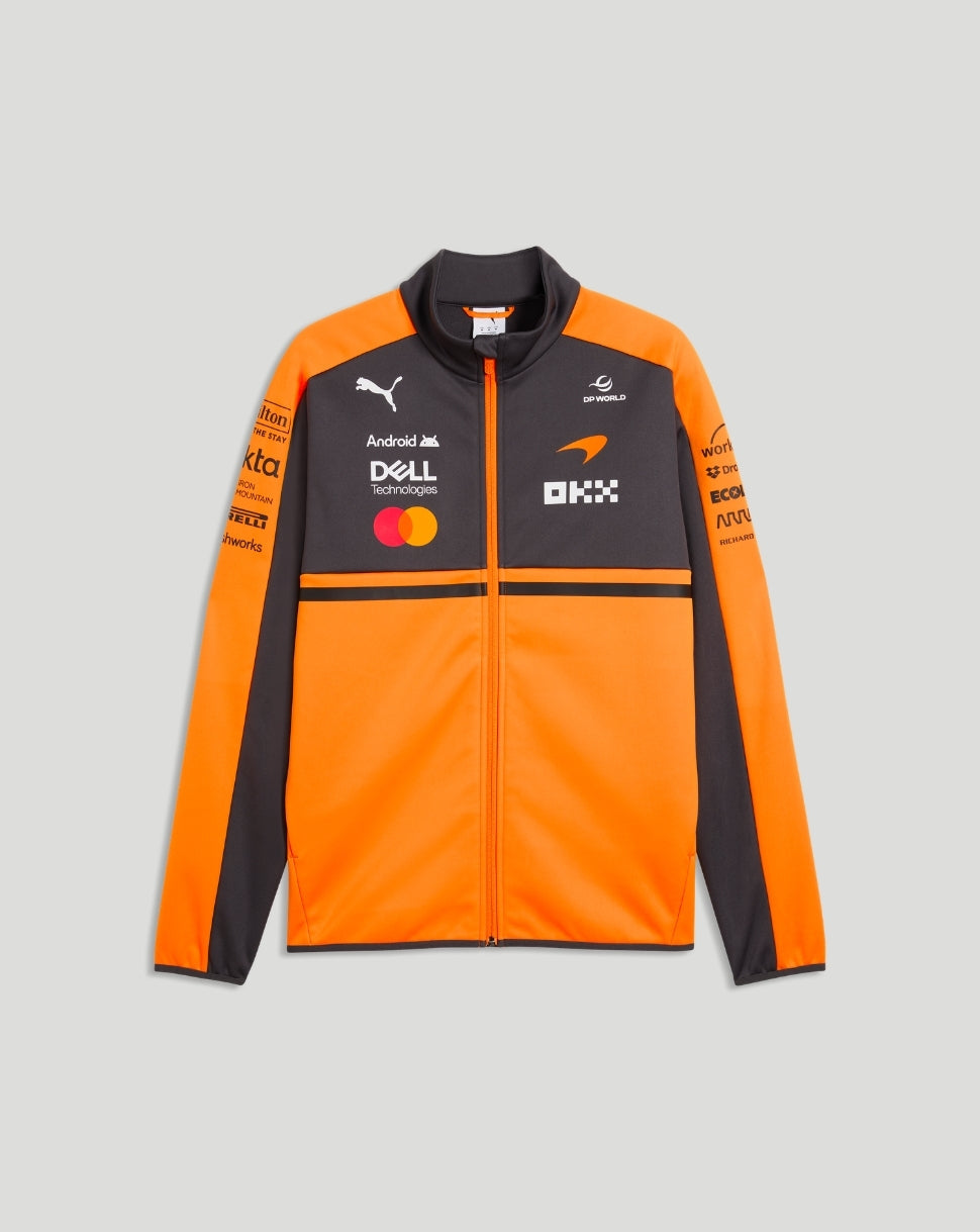 Chaqueta McLaren Hombre Team Softshell – Papaya - Papaya