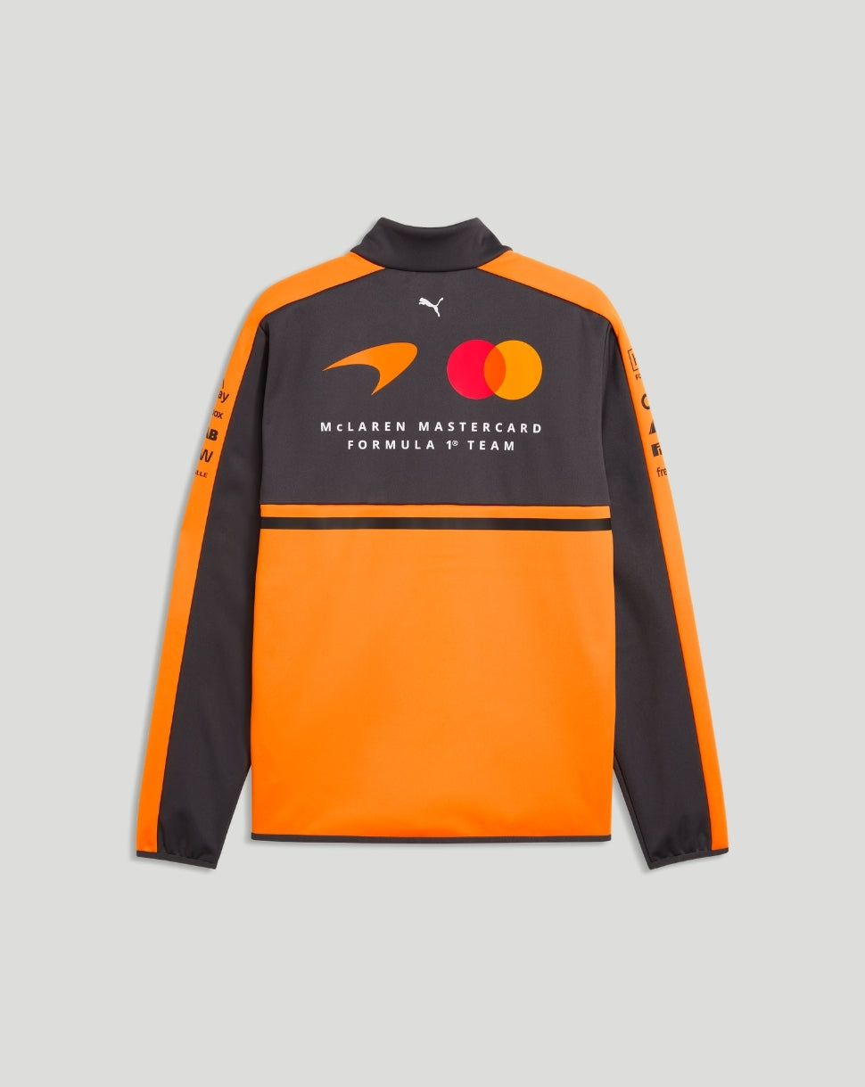 Chaqueta McLaren Hombre Team Softshell – Papaya - Papaya