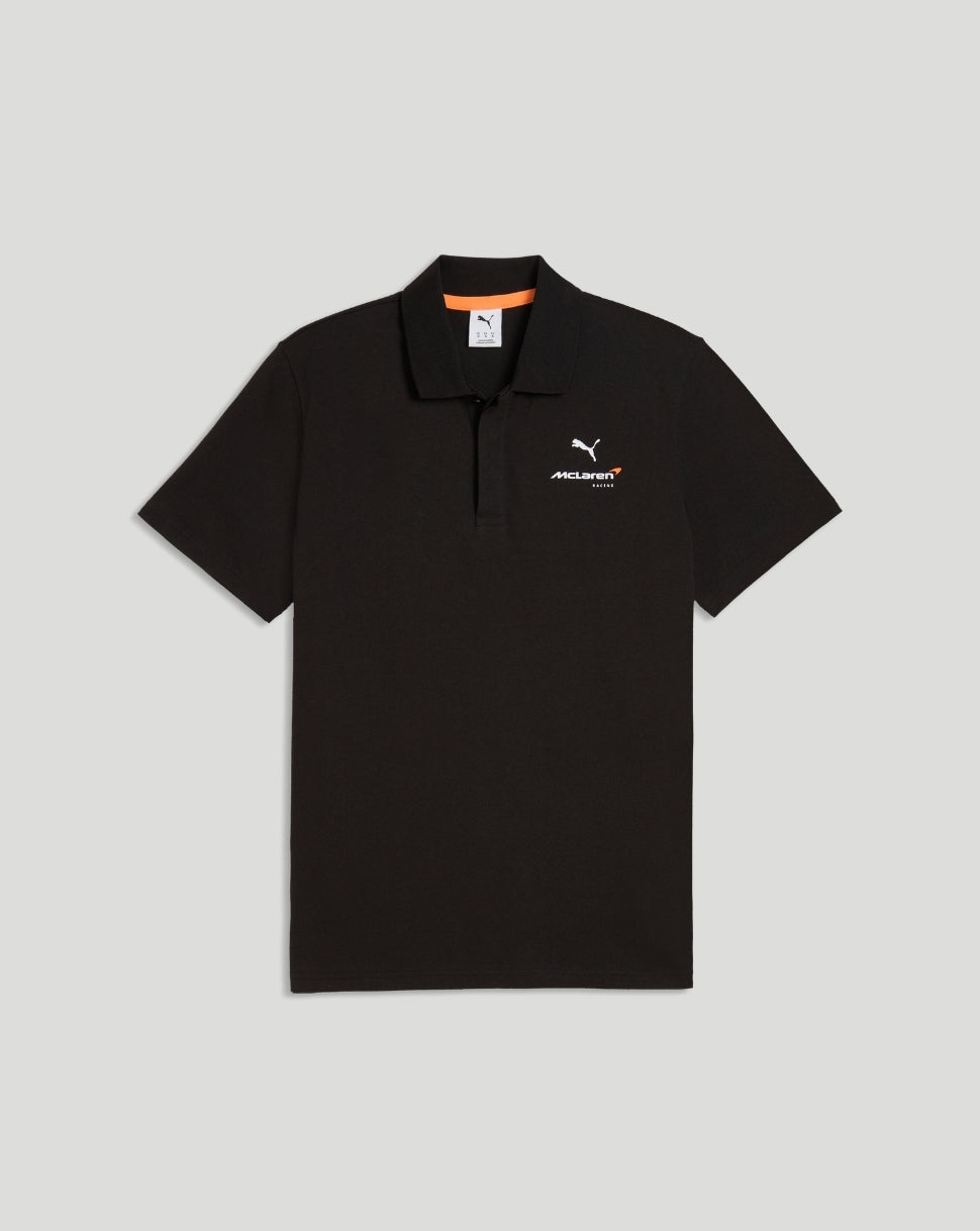 McLaren Polo voor heren met klein logo – Zwart - Zwart