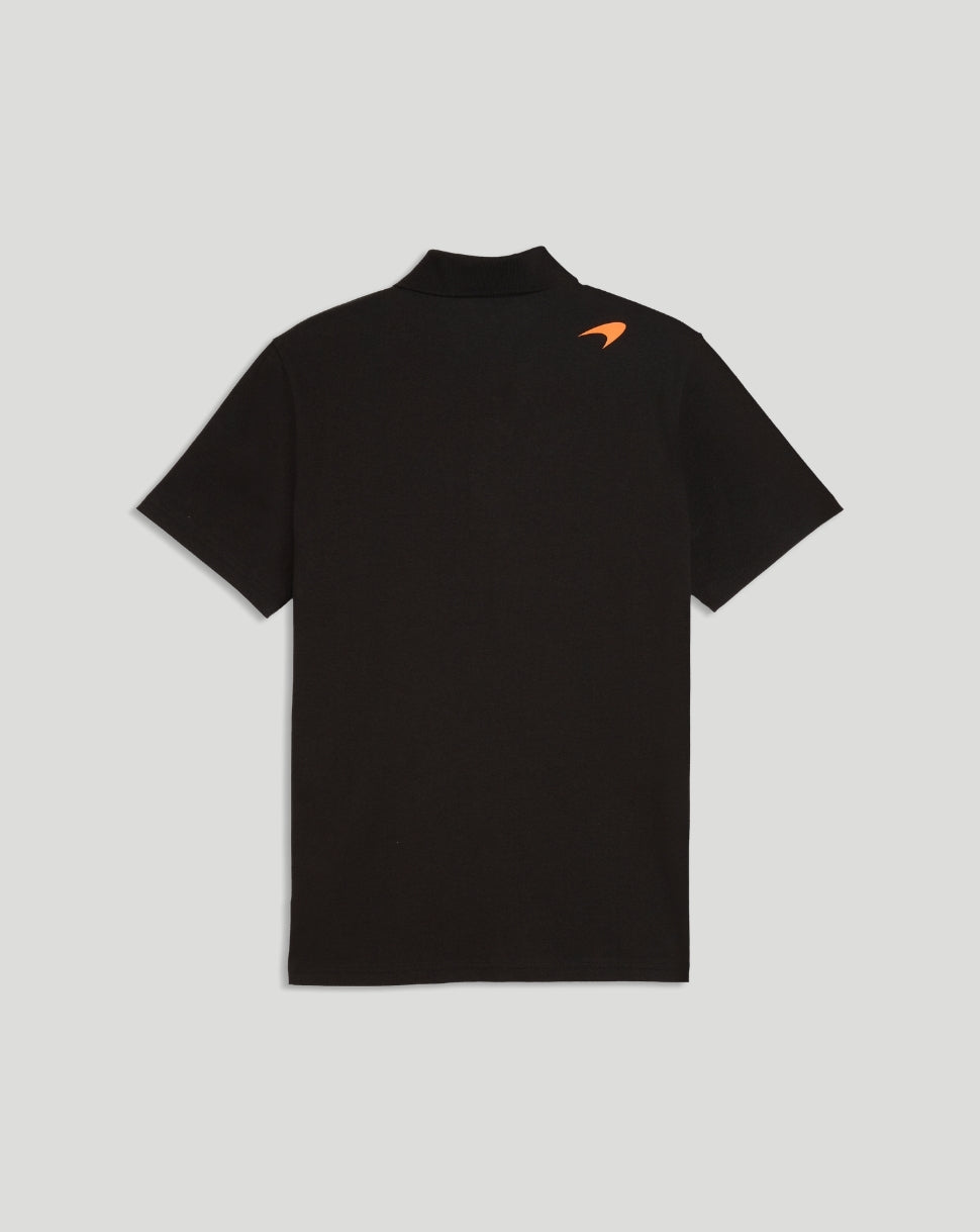 McLaren Polo voor heren met klein logo – Zwart - Zwart