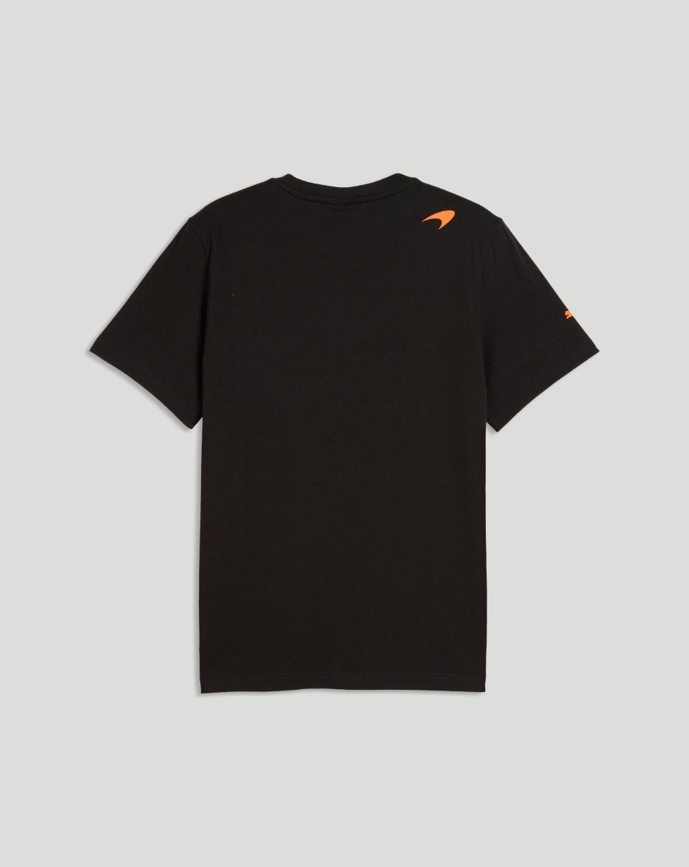 Camiseta McLaren Hombre Piastri Core – Negro - Negro
