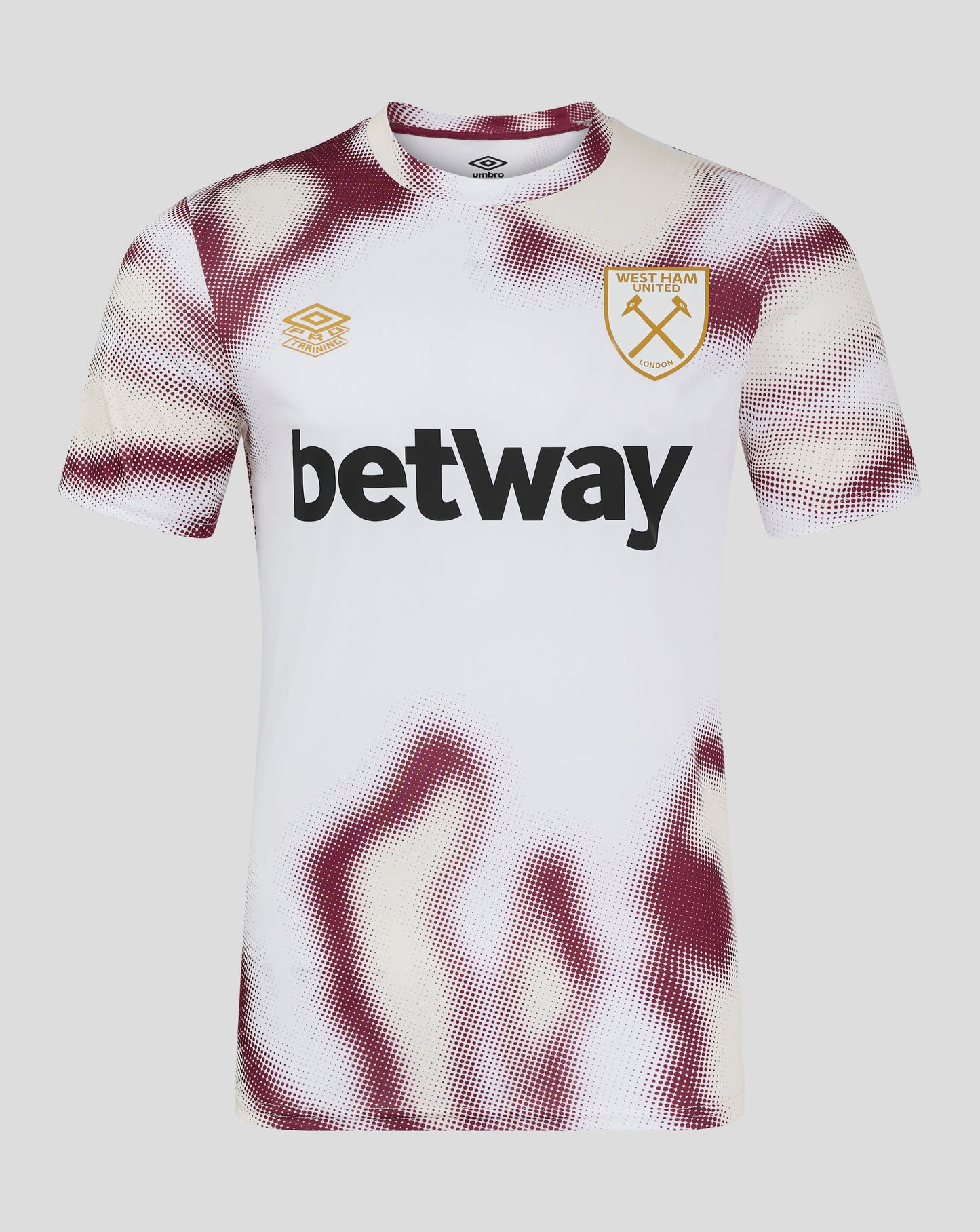 West Ham 24/25 Men's Warm Up Jersey - White