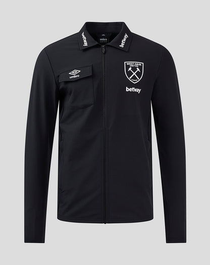 West Ham 24/25 Men's Presentation Jacket  - Black