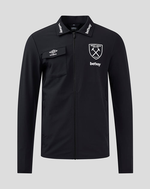 West Ham 24/25 Men's Presentation Jacket  - Black