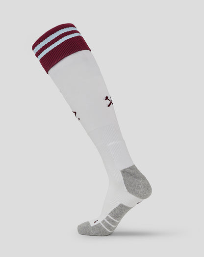 West Ham Home Socks Adult - White