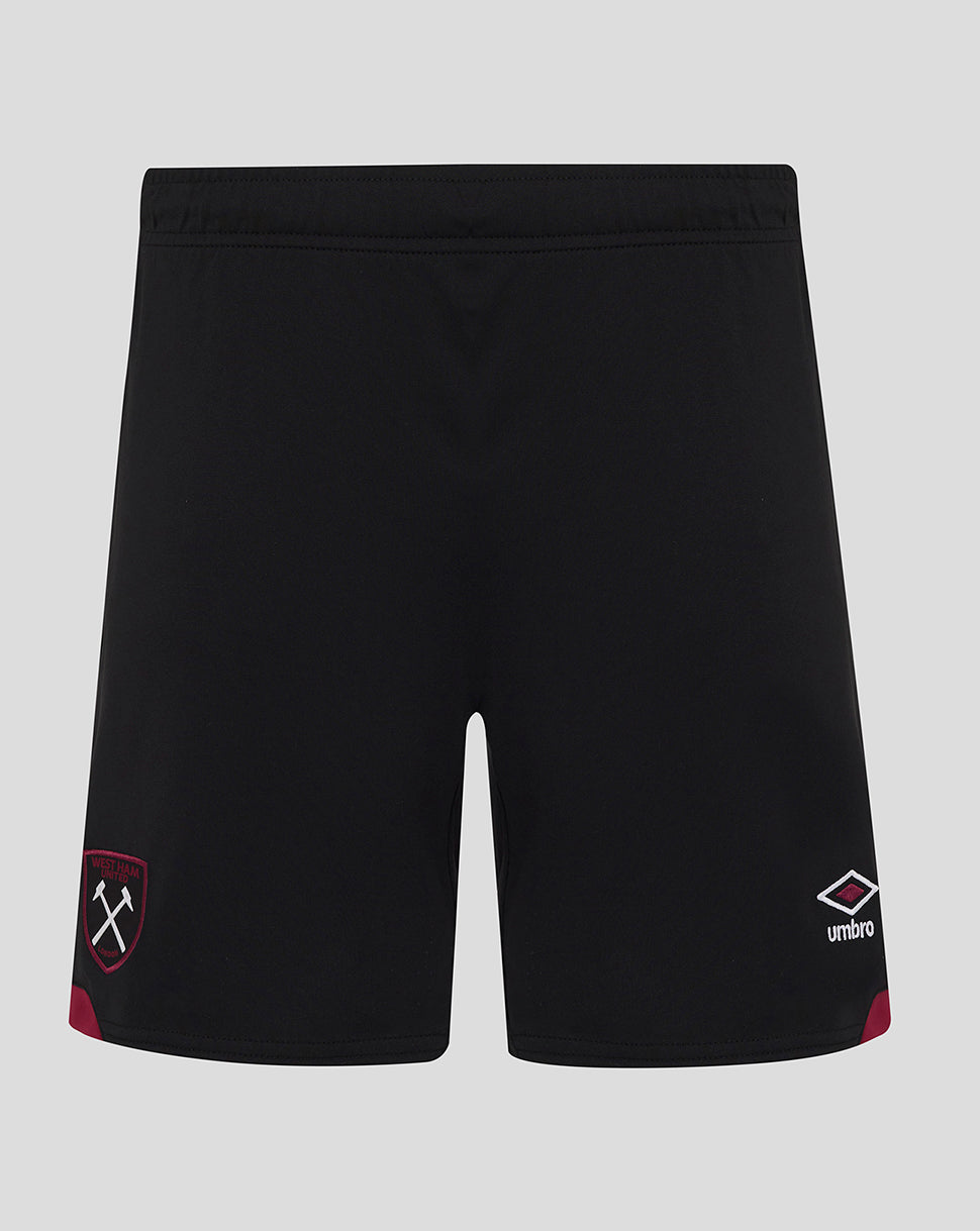 West Ham 24/25 Men's Away Shorts - Black