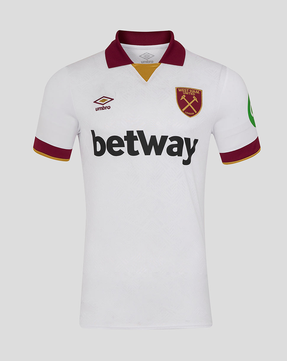 West Ham 24/25 Men's Third Jersey ss - White
