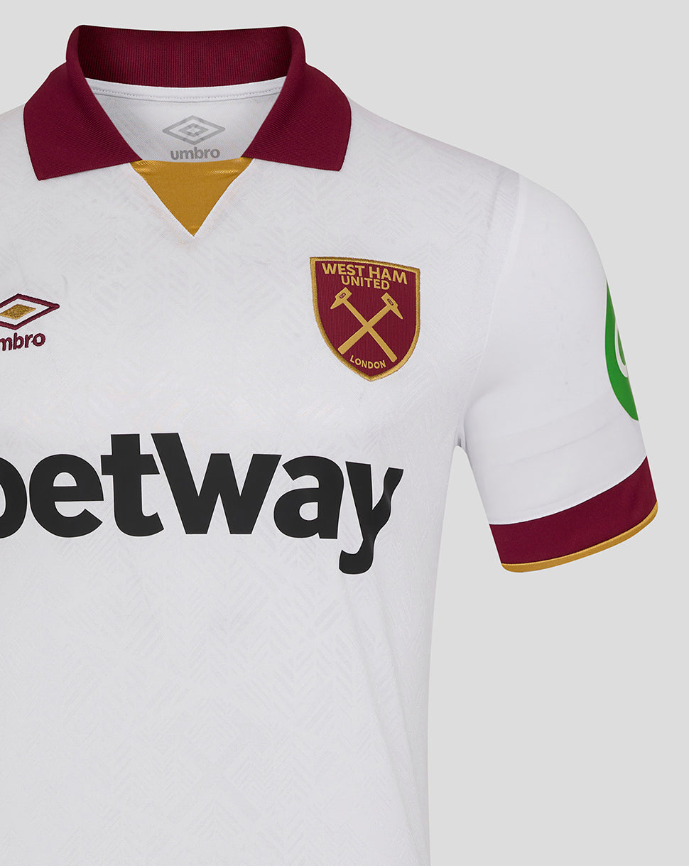 West Ham 24/25 Men's Third Jersey ss - White - White