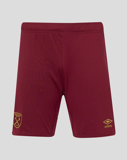 West Ham 24/25 Men's Third Shorts - Burgundy