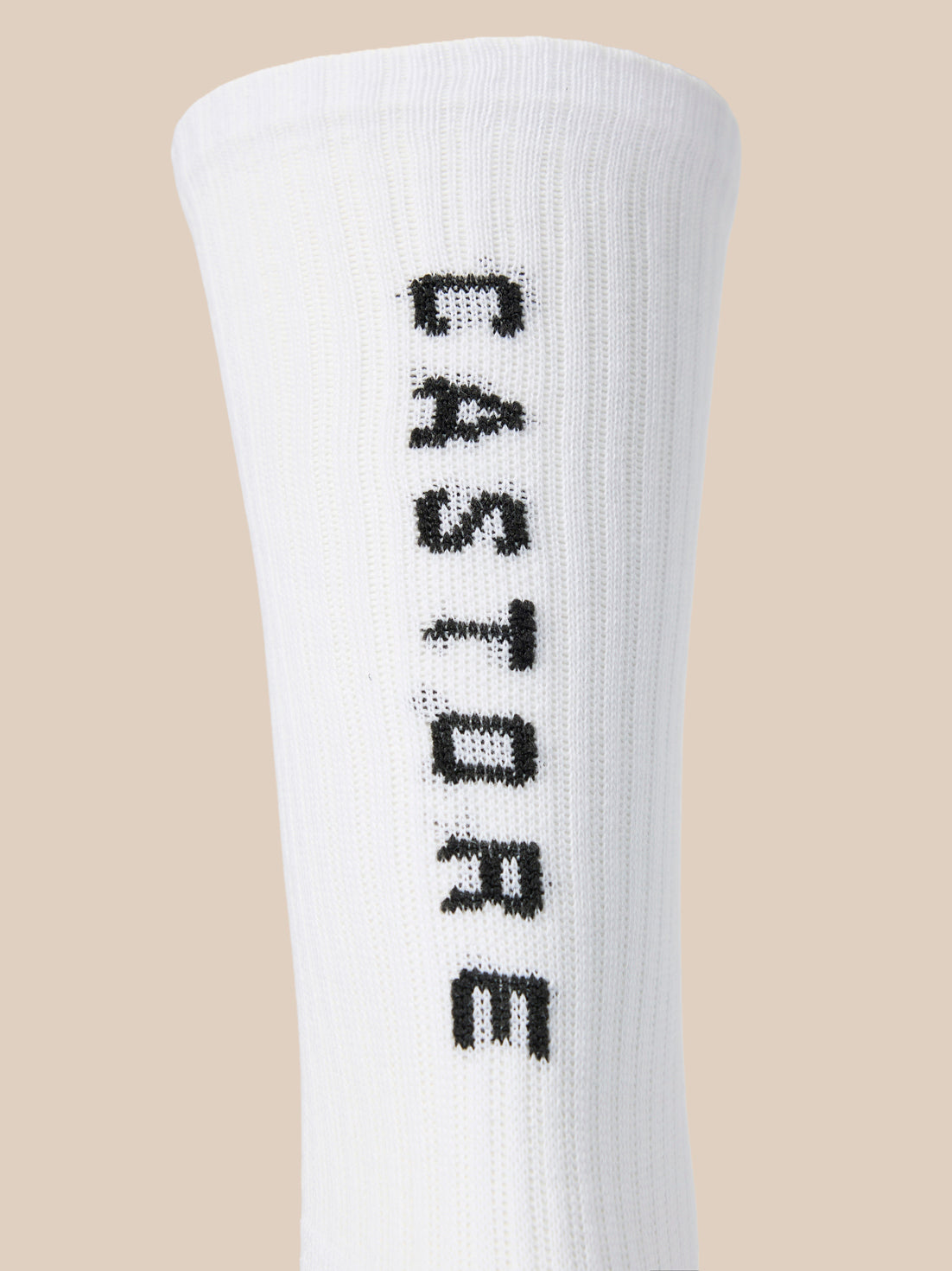 Unisex Crew-Socken 3er-Pack – Weiss - Weiss