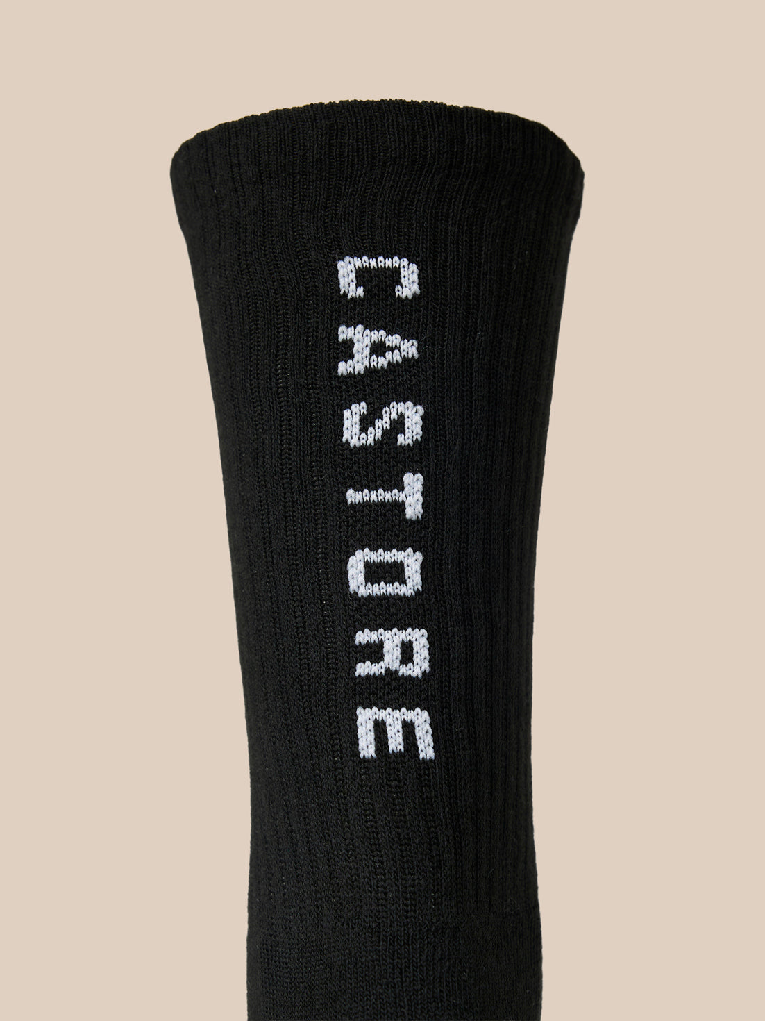 Unisex 3 Pack Sweatshirt Socken – Schwarz - Schwarz