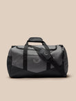 Core Holdall in gunmetal gray and black with padded grab handle, detachable shoulder strap, and a silver wing logo on the front.