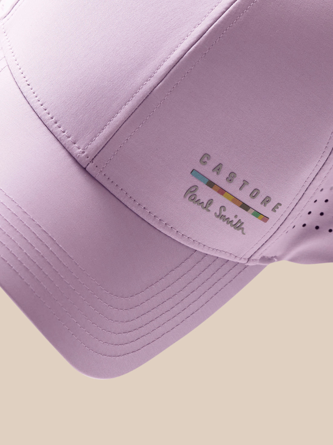 Gorra Unisex Castore x Paul Smith Técnico – Malva - Malva