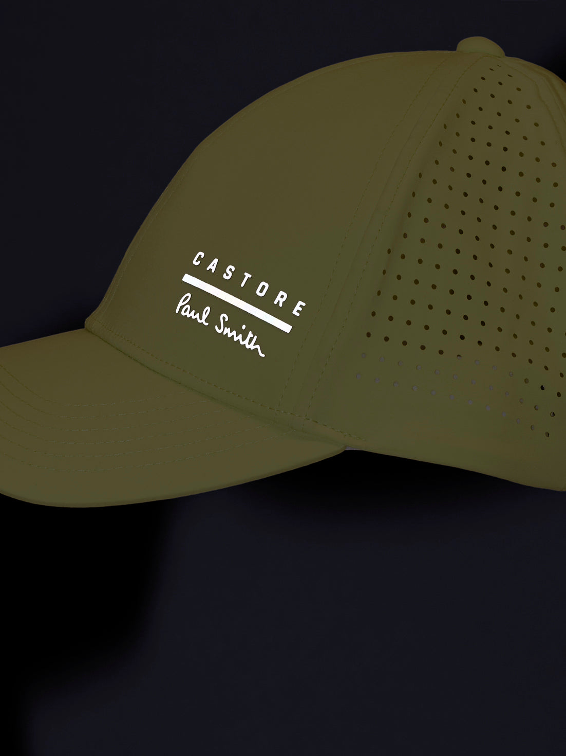 Unisex x Paul Smith Technisch Cap – Limette - Limette