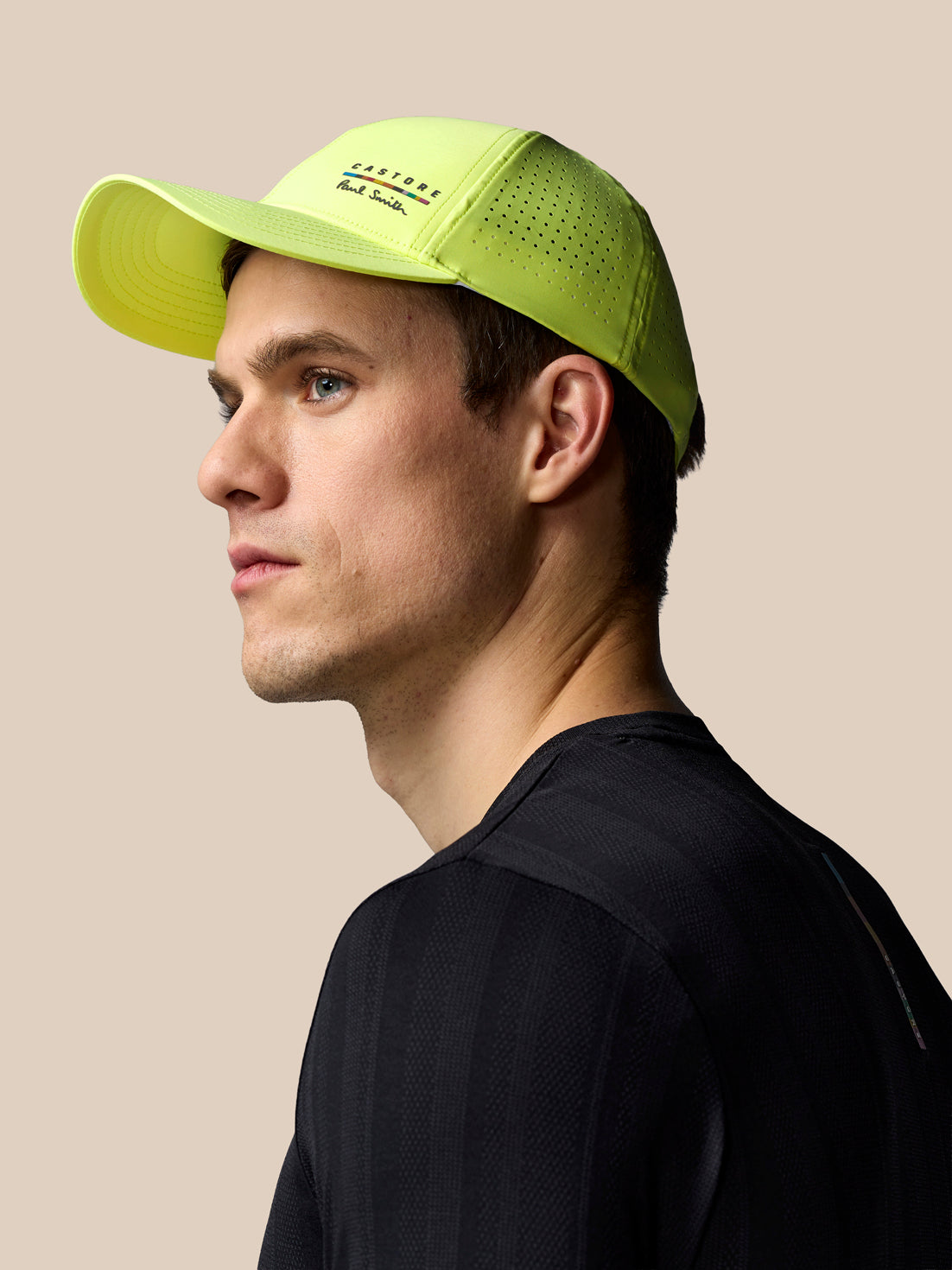 Unisex x Paul Smith Technisch Cap – Limette - Limette