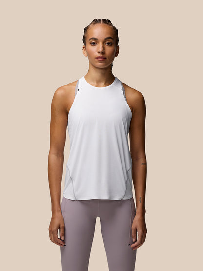 Zone Training Tank Top - White
