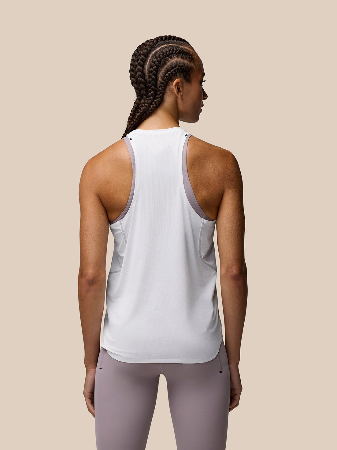 Zone Training Tank Top - White