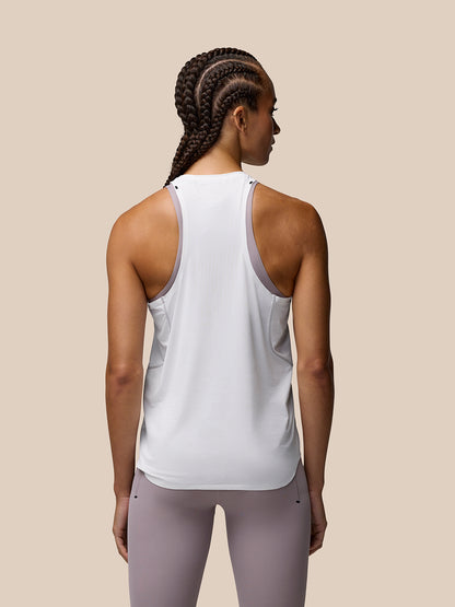 Zone Training Tank Top - White