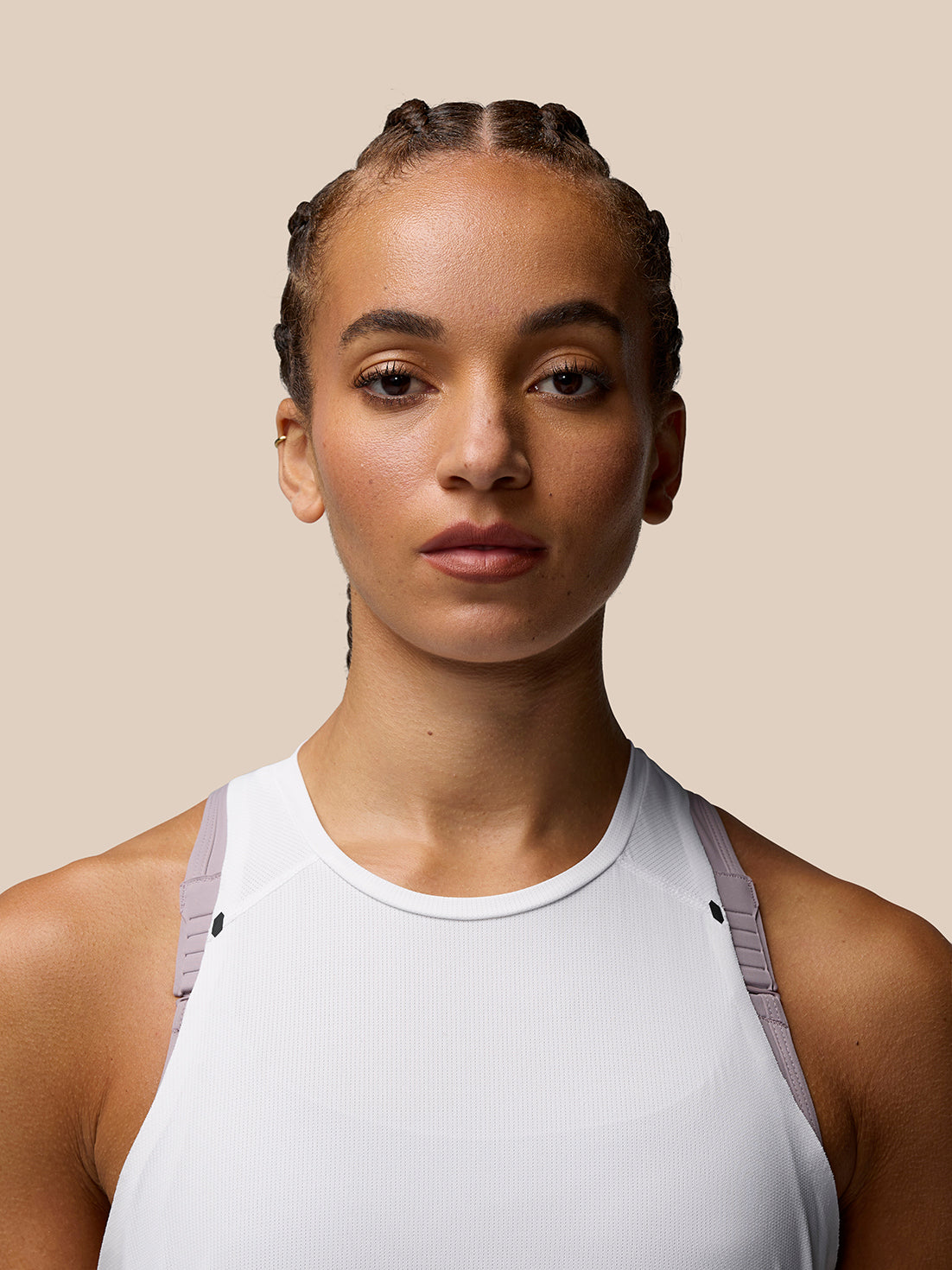Zone Training Tank Top - White