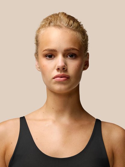 Flow Training Sports Bra - Black