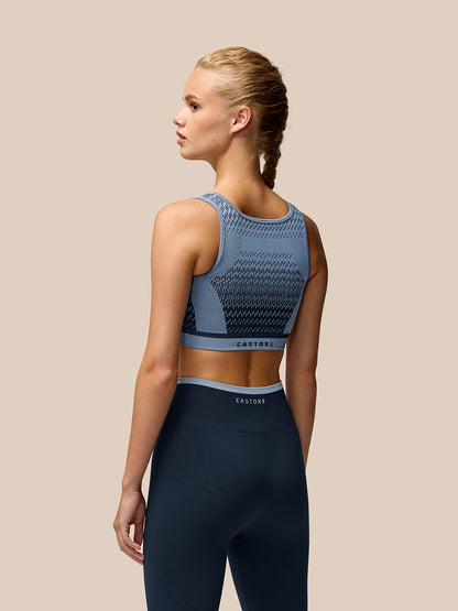 Flow Training Sports Bra - Midnight Navy