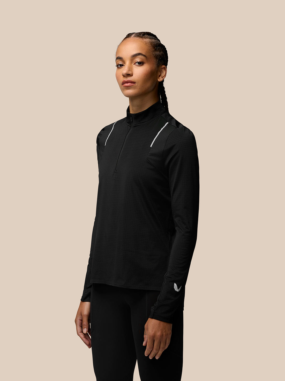 Apex Training 1/4 Zip Top - Black